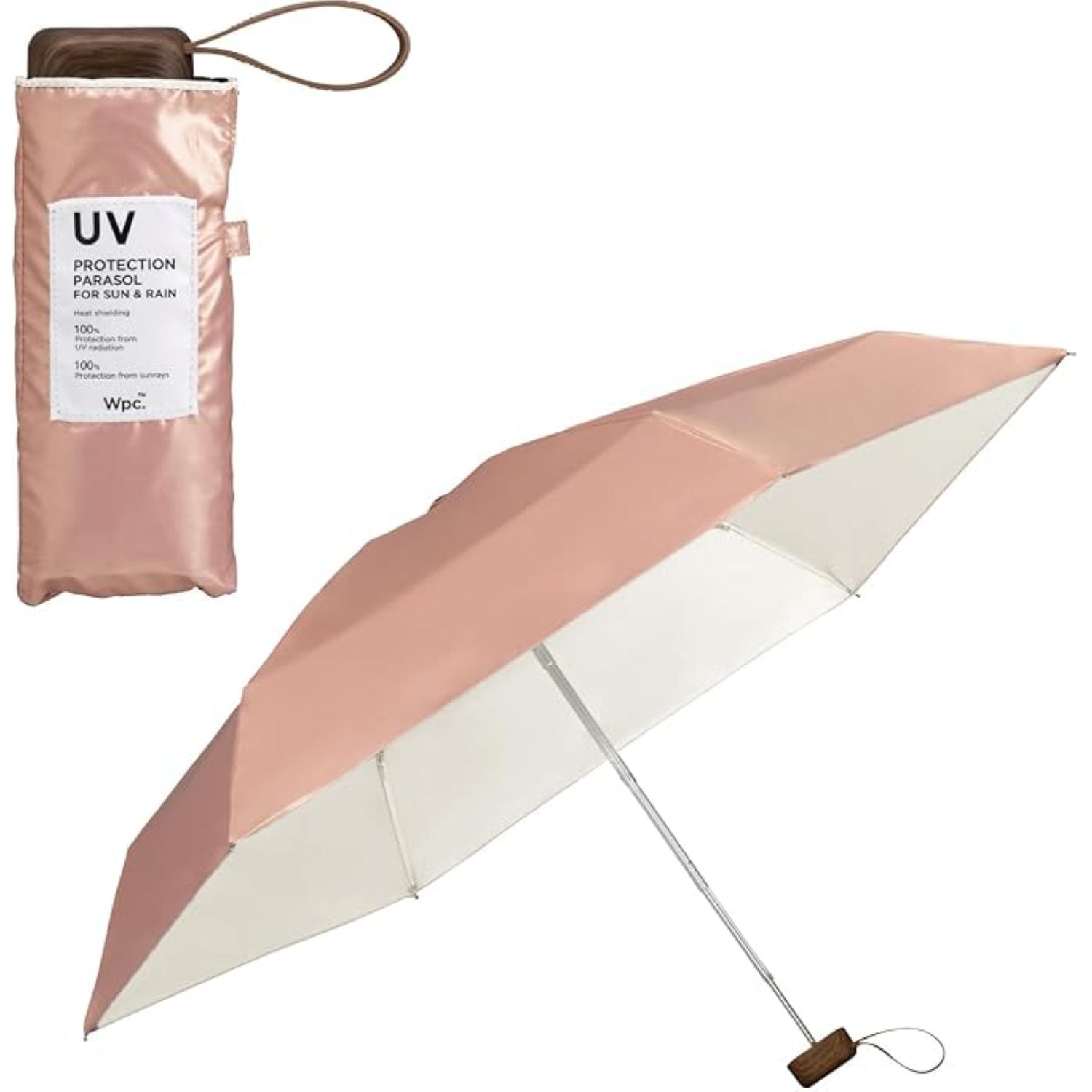 WPC Color Inside (2025) UV Protection Upf 50+ Umbrella 50cm