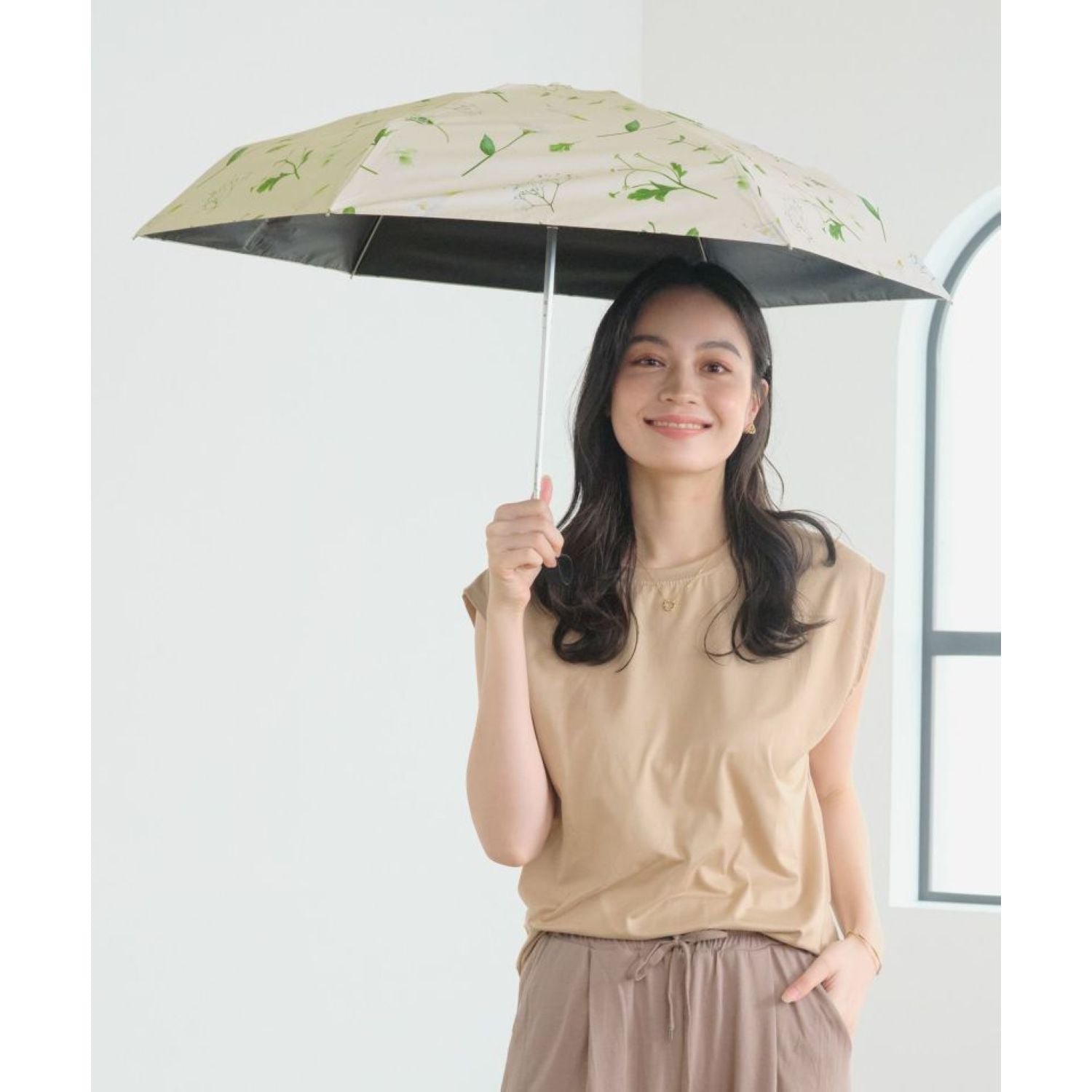 WPC X Plantica (2025) UV Protection UPF 50+ Umbrella 47cm (SA)